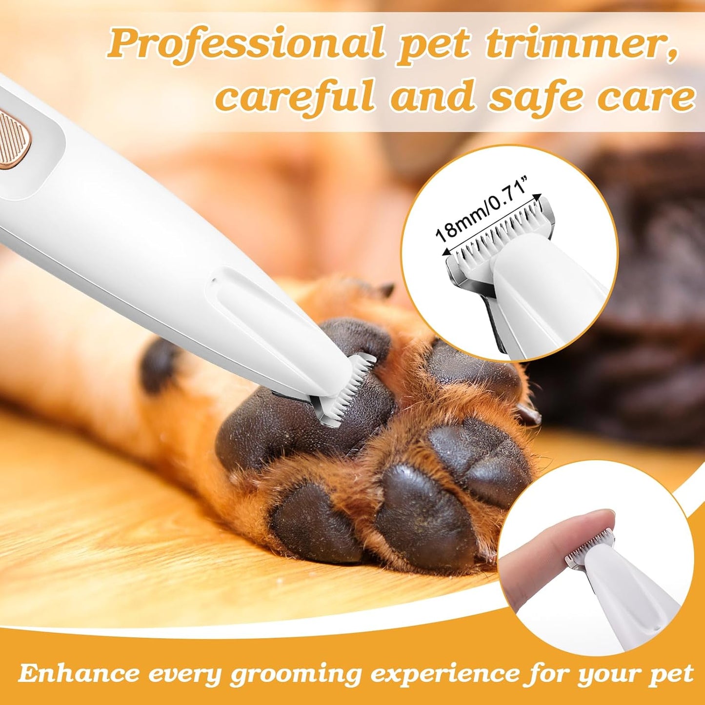 Silent Precision Pet Trimmer