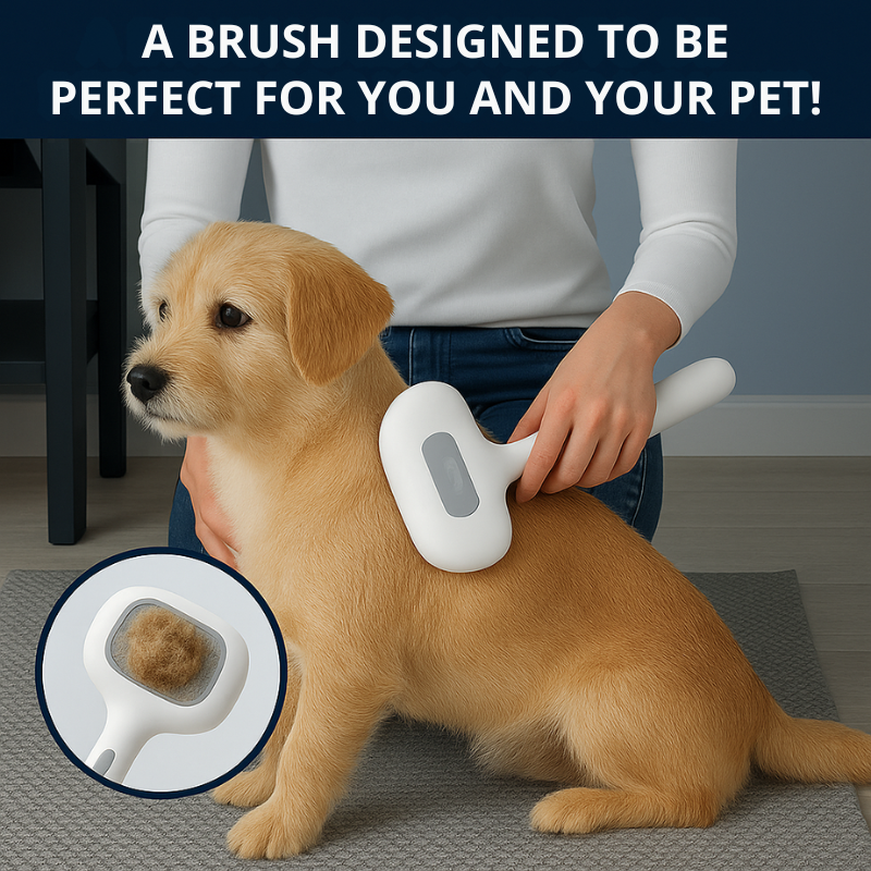 FreshFur Shower Brush + Bathing Solution
