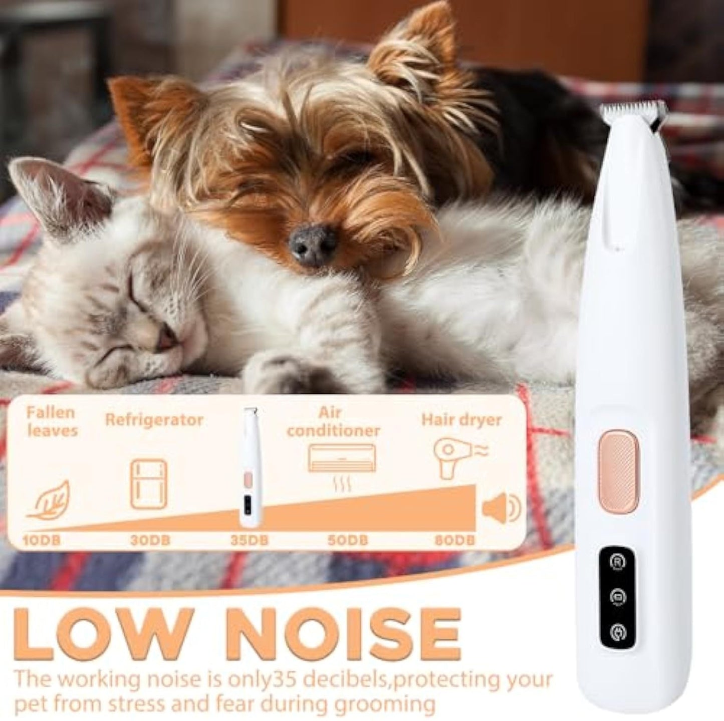 Silent Precision Pet Trimmer