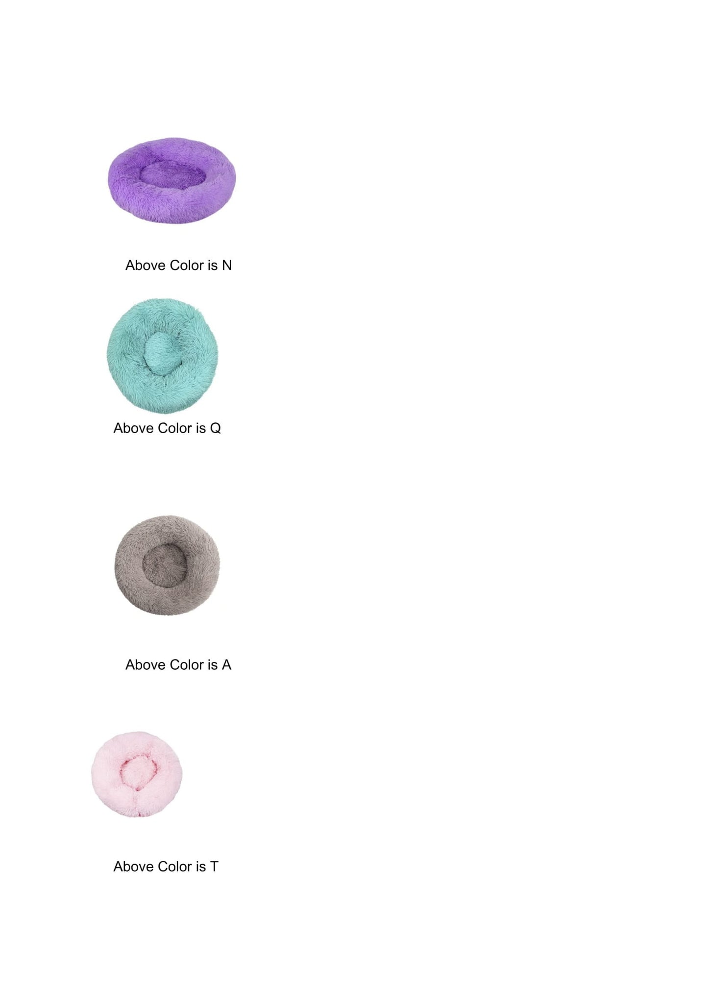 Anti-Stress Orthopedic Donut Bed for Pets